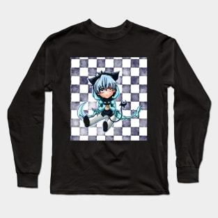 Chibi Sleepy Ash Long Sleeve T-Shirt